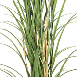 Premium Potted Artificial Long Grass (Yucca Grass / Reed Grass) 180cm UV Resistant - Top-Down View