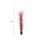 Premium Potted Burgundy Artificial Long Grass (Yucca Grass / Reed Grass) 180cm UV Resistant