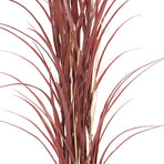 Premium Potted Burgundy Artificial Long Grass (Yucca Grass / Reed Grass) 180cm UV Resistant
