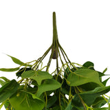 Premium Dense Trailing Artificial Philodendron Garland Bush 90cm - Top-Down View