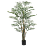 Premium Artificial Areca Palm Tree 210cm UV Resistant (New Arrival) - Top-Down View