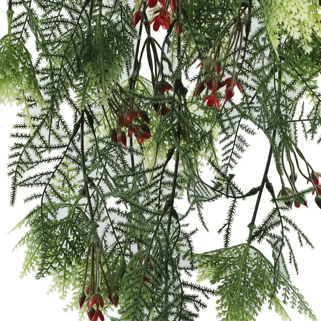 Artificial Hanging Christmas Myrtle and Flowering Holly UV Resistant 78cm