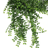 Artificial Hanging Dense Pearls (Nearly Natural) UV Resistant 80cm - Top-Down View