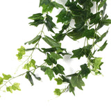 Artificial Nearly Natural Artificial Hanging Ivy Bush 90cm - Top-Down View