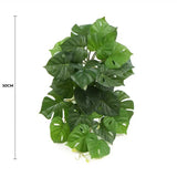 Artificial Monstera Adansonii Plant 50cm - Front View