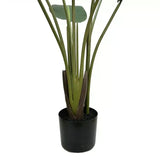 Grand Artificial Potted Travellers Palm (Banana Palm Tree) 120cm - Side View