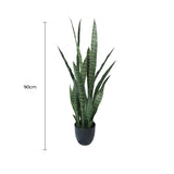 Artificial Snake Plant Sansevieria UV Resistant 90cm