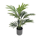 Premium Artificial Potted Premium Mini Palm Tree 55cm - Side View