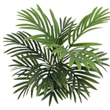 Premium Artificial Potted Premium Mini Palm Tree 55cm - Top-Down View