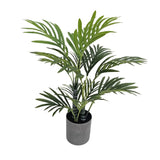 Premium Artificial Potted Premium Mini Palm Tree 55cm - 45-Degree Angle