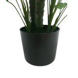 Premium Artificial Cordyline Fructicosa Green / Ti Plant 90cm - Side View