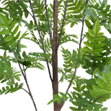 Premium Real Touch Artificial Bracken Palm Tree 180cm - Top-Down View