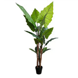 Nearly Natural Artificial Taro Elephant Ear Palm 170cm - Top-Down View