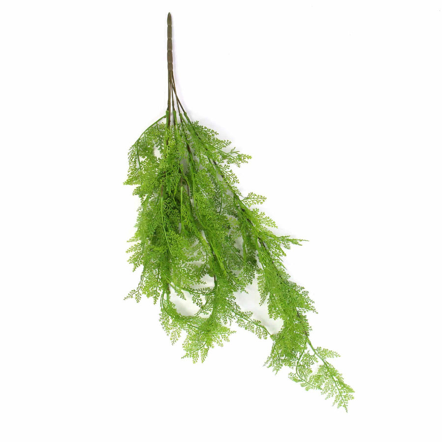 80cm Hanging Fresh Green Dense Maiden Hair Fern Bush UV Resistant