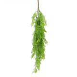 80cm Hanging Fresh Green Dense Maiden Hair Fern Bush UV Resistant - Side View