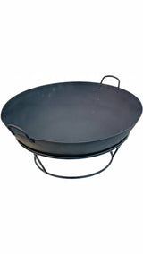 BBQ Outdoor Fire Pit 65cm - Side View