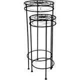 Set 2 Tracey Plant Stand 30x70cm - Front View