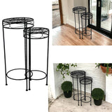 Set 2 Tracey Plant Stand 30x70cm - Side View