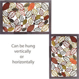 Leaves Wall Art Extra Large 152x102cm - Side View