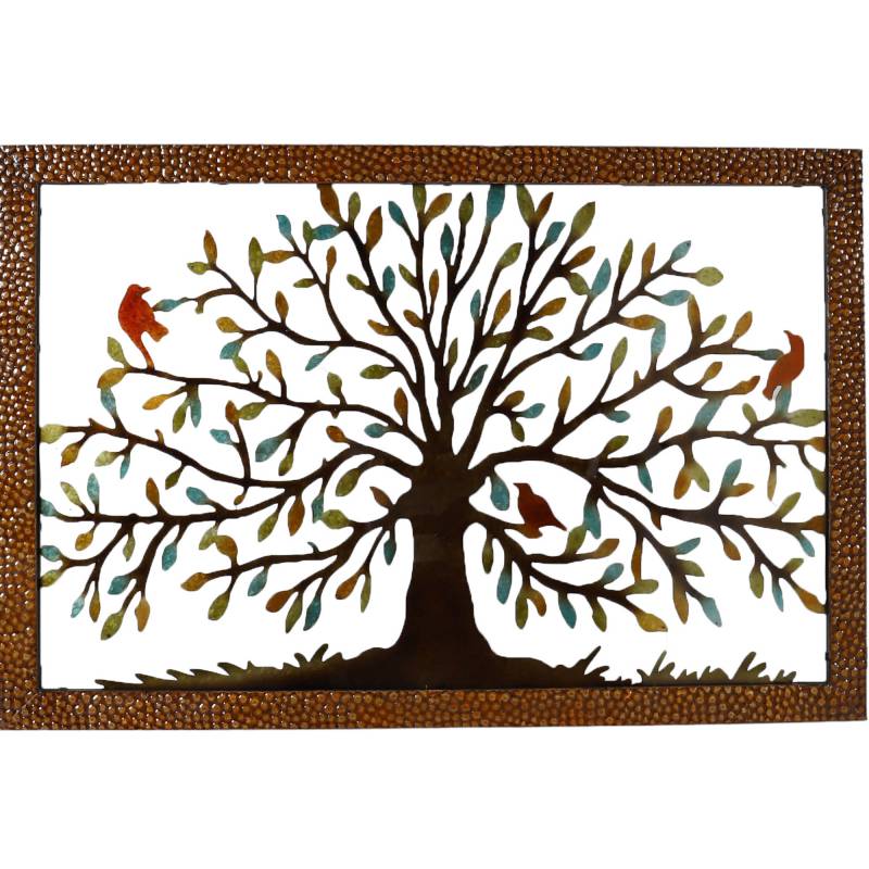 Large Tree Metal Wall Art 102x152cm
