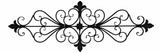 Decorative Metal Wall Art 100x37cm