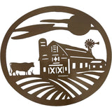 Barnyard Metal Wall Art 49x45cm