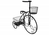 Lovely Bicycle Planter 56cm - Top-Down View