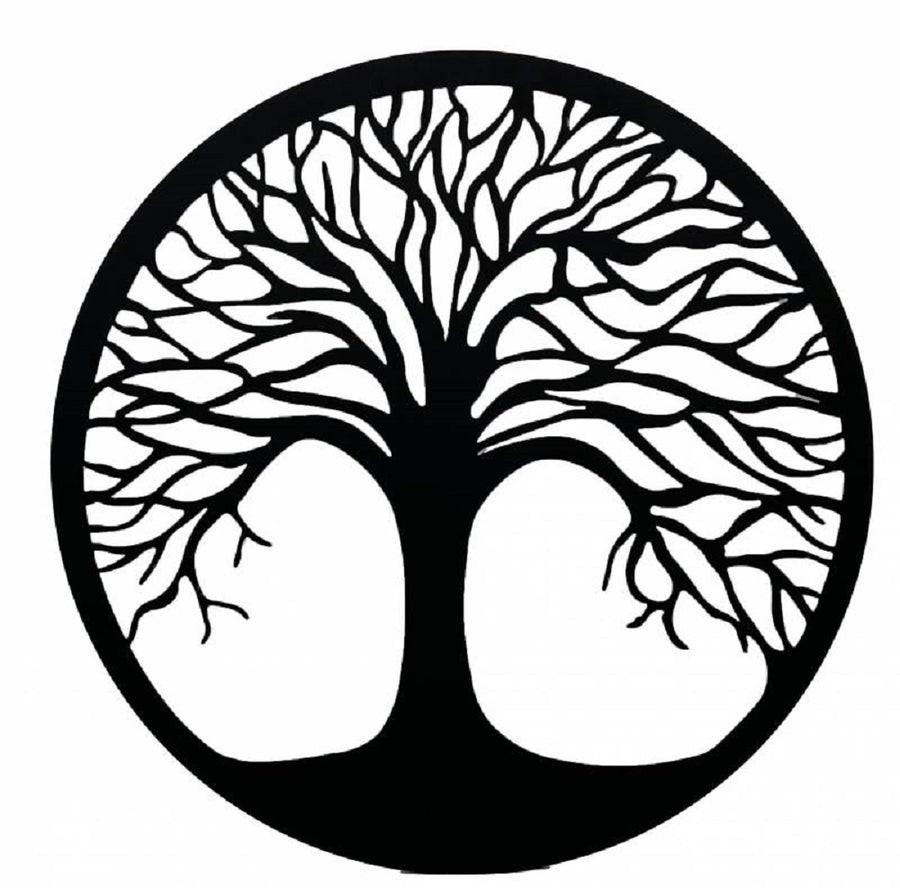 Tree of Life Metal Wall Art 99cm