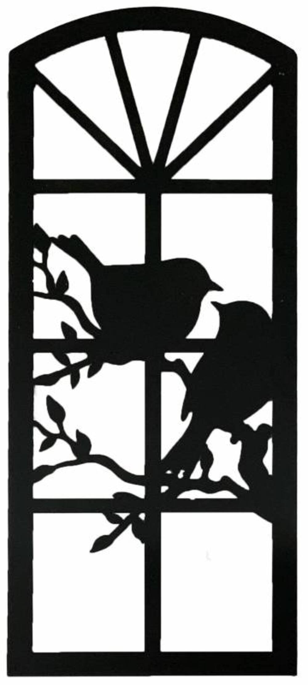 Birds By The Window Wall Art 56cm