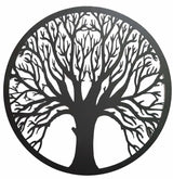 Welcome Tree Metal Wall Art 40cm