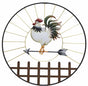 Set 2 Richard Rooster Metal Wall Art 81x71cm