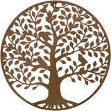 By The Tree Metal Wall Art 59x59cm