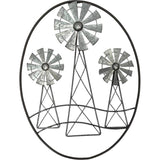 Windmill Trio Wall Art 46x61cm