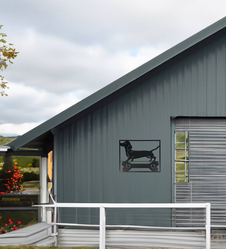 Dachshund Wall Art 40x32cm