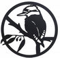 Round Kookaburra Metal Wall Art 60cm