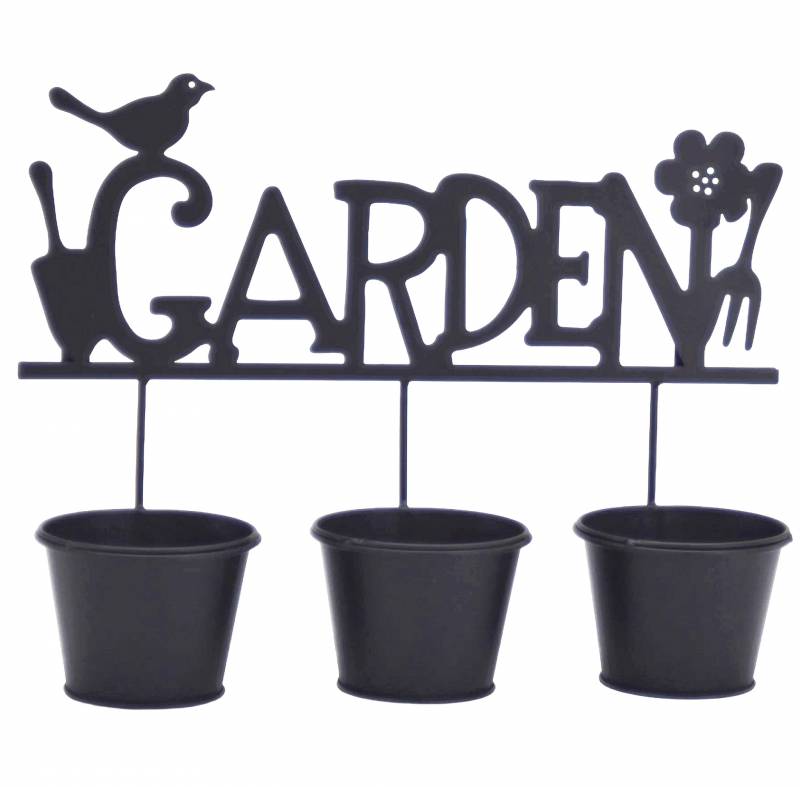 Garden 3 Pot Planter 43x33cm
