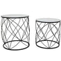 Phillip Mirror Top Side Table 53cm