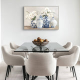 Wild Grace Orchid Artwork 120x80cm - Side View