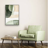 Pulsing Abstract Artwork 80x120cm - Front View