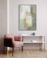 Horizon Abstract Artwork 80x120cm - Side View