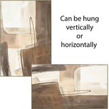 Mystery Artwork Framed Wall Art 80x120cm - Front View