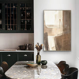 Mystery Artwork Framed Wall Art 80x120cm - 45-Degree Angle