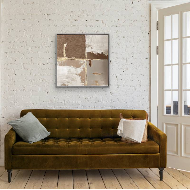 Sahara Artwork Framed Wall Art 80x80cm