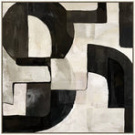 Domino Artwork Framed Wall Art A 80x80cm