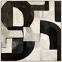 Domino Artwork Framed Wall Art A 80x80cm