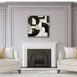 Domino Artwork Framed Wall Art A 80x80cm