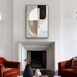 Tonic Artwork Framed Wall Art 80x120cm - Top-Down View