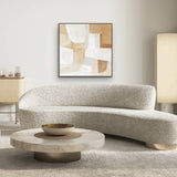 Alice Abstract Artwork Framed Wall Art 120x80cm - Front View