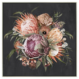 Nish Native Framed Canvas 100x100cm