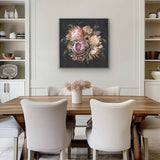 Nish Native Framed Canvas 100x100cm - Front View